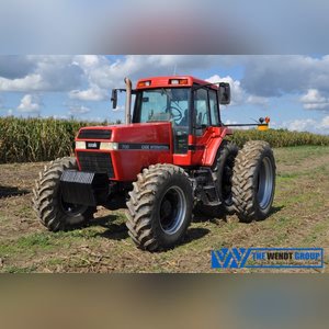 Case International 7130 Magnum tractor, MFWD, 18.4-42 rear tires, 16.9 R 28 front tires, 3 pt, 3 hyd remotes, 1000 pto, 18 speed, power shift, 8133 hrs, SN JJA0005309