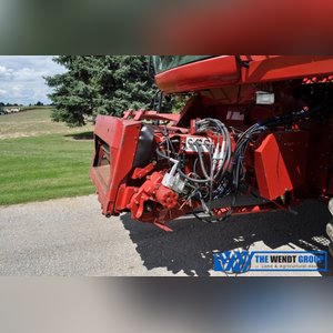 Case International 2588 AFS combine, 4 x 4, 30.5 L 32 drive tires, 18.4-26 rear tires, rock trap, field tracker, 2050 E/1645 rotor, AFS Pro 600 monitor, chaff spreader, SN HAJ300551