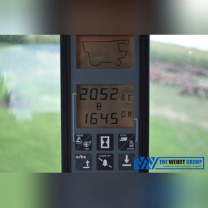 Case International 2588 AFS combine, 4 x 4, 30.5 L 32 drive tires, 18.4-26 rear tires, rock trap, field tracker, 2050 E/1645 rotor, AFS Pro 600 monitor, chaff spreader, SN HAJ300551