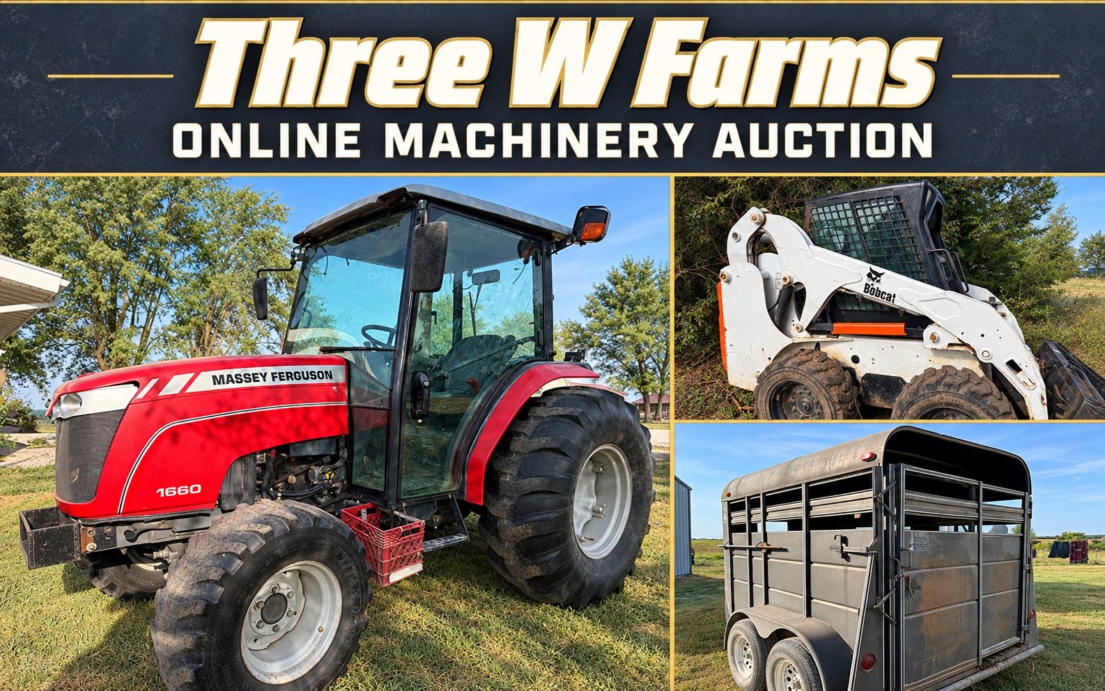 3W Farms Equipment Online Only Auction