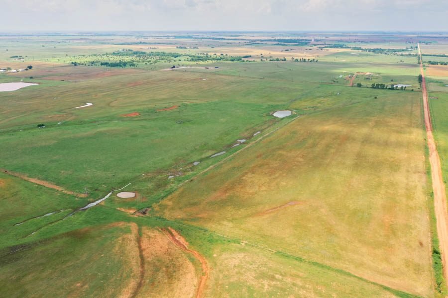 KINGFISHER COUNTY LAND * 160 ACRES * LOYAL/OMEGA AREA * POND